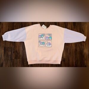 New Sanrio 2021 “Little Twin Stars” Sweatshirt - Only Sold In Japan!!!